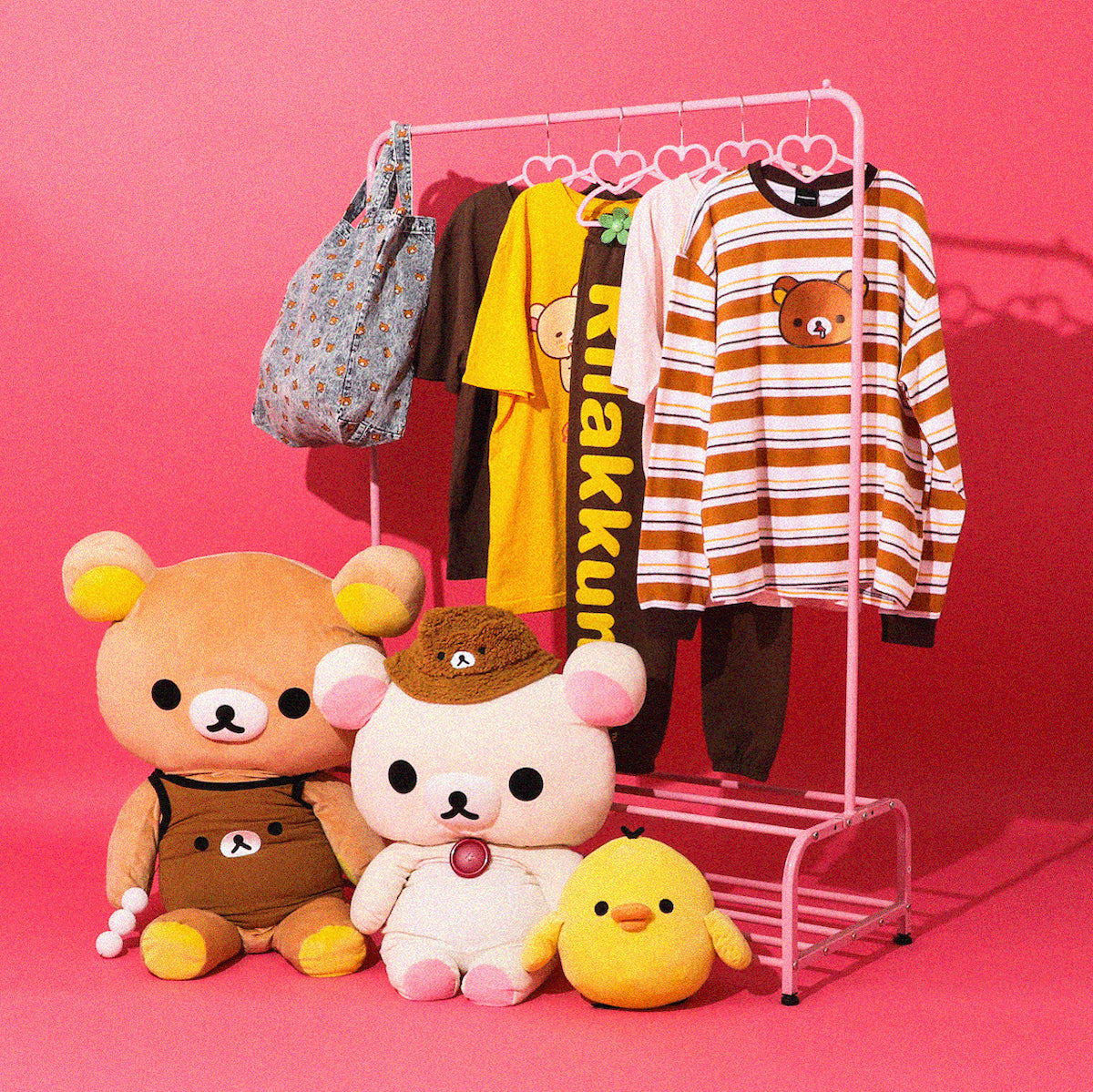 Rilakkuma Mini Sherpa Suitcase Crossbody | Official Apparel & Accessories | Dumbgood