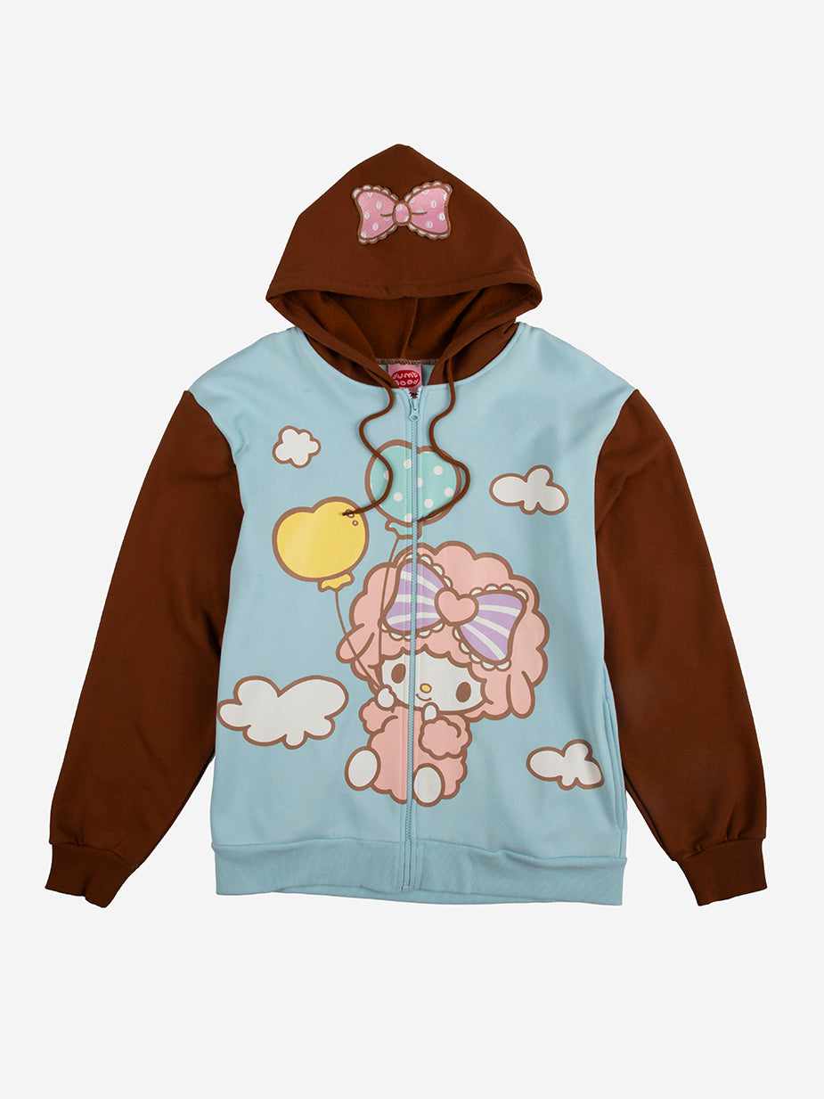 Dumbgood buy Sanrio Hello Kitty Butterfly Zip Hoodie XL