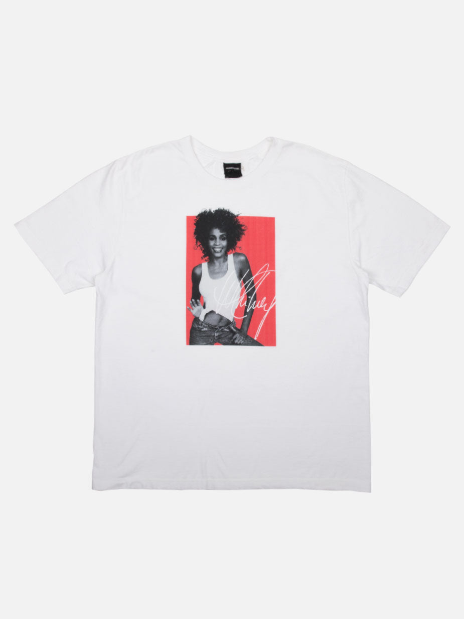 Whitney Album Cover White Tee | Official Apparel & Accessories