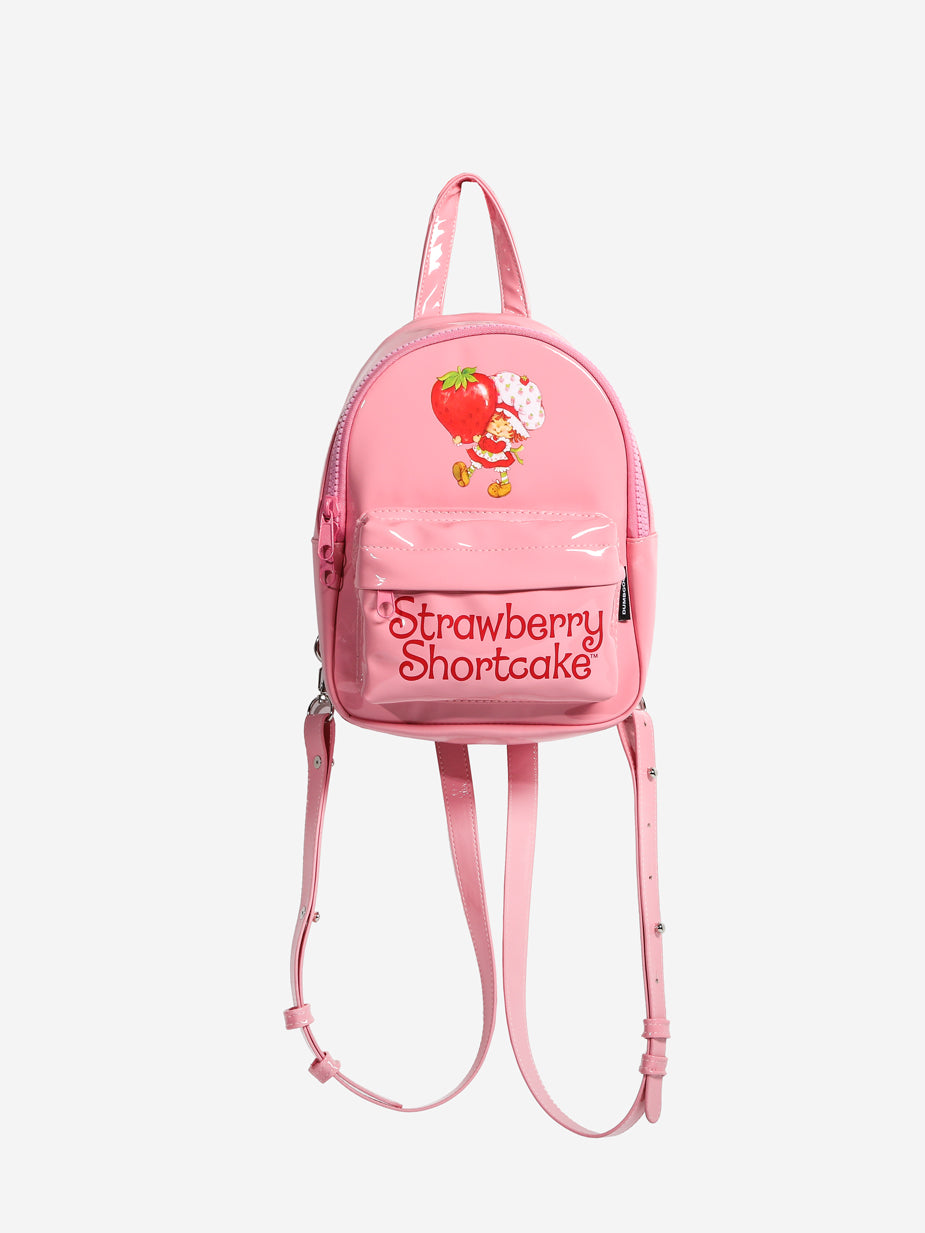 Mini Backpack - Pink Strawberry