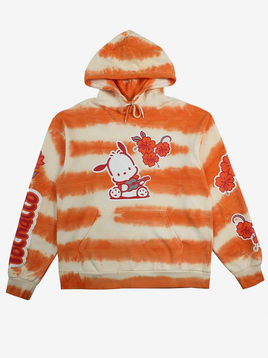 Bioworld Pochacco x Dumbgood Tie Dye Hoodie Orange XL