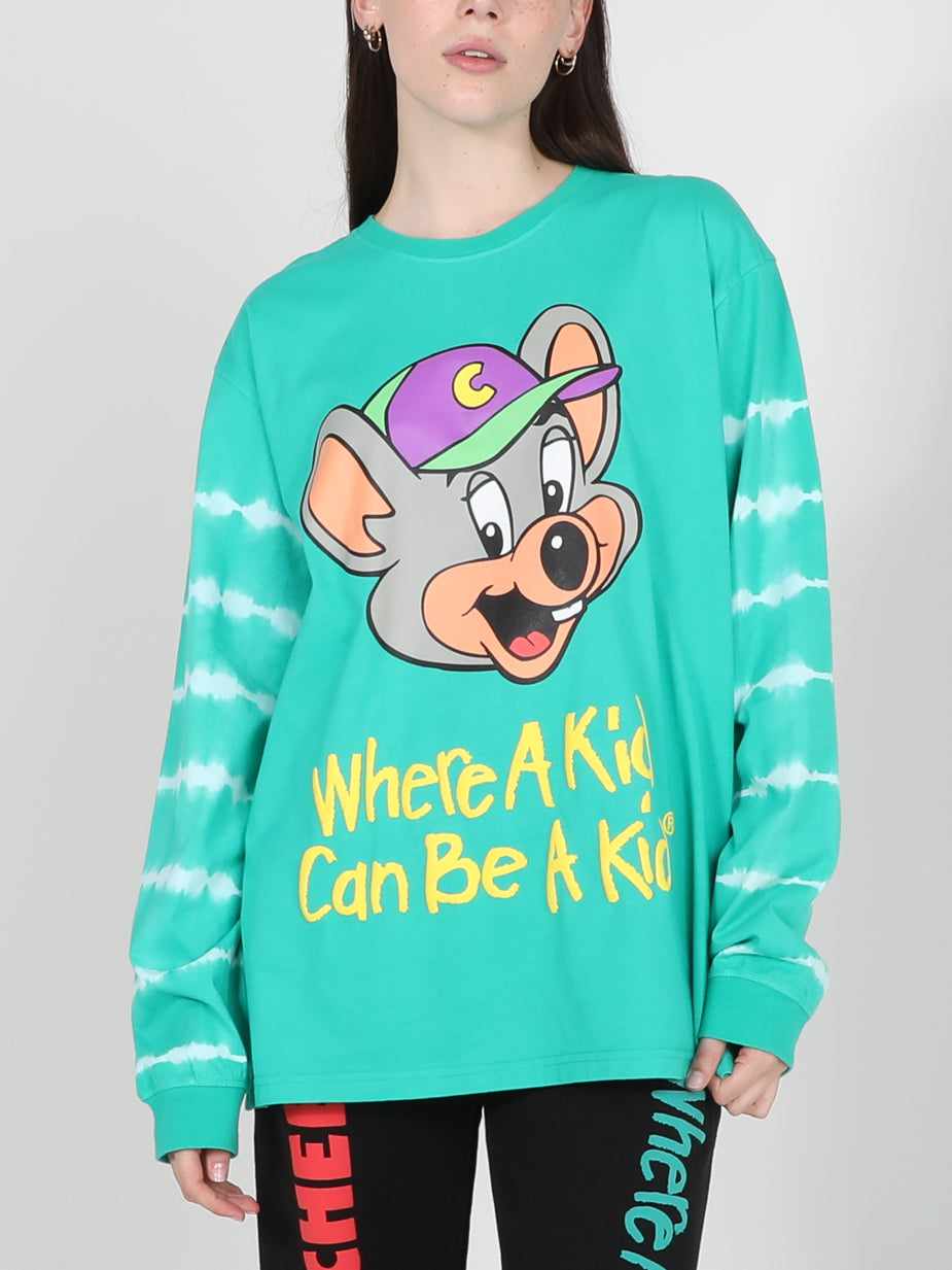 Be A Kid Tie Dye Long Sleeve | Official Apparel & Accessories