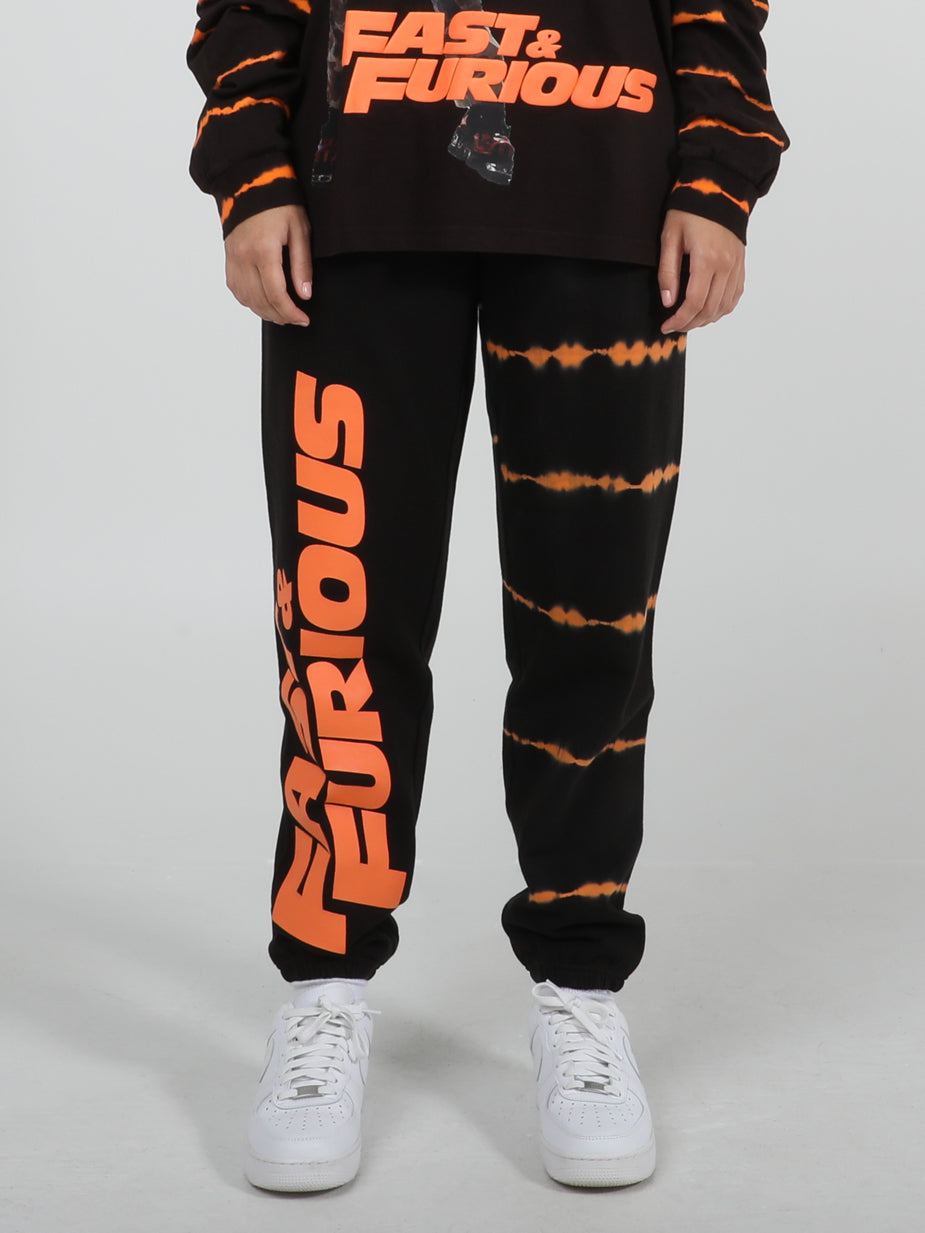 Fast & Furious Logo Tie Dye Sweatpants, Official Apparel & Accessories