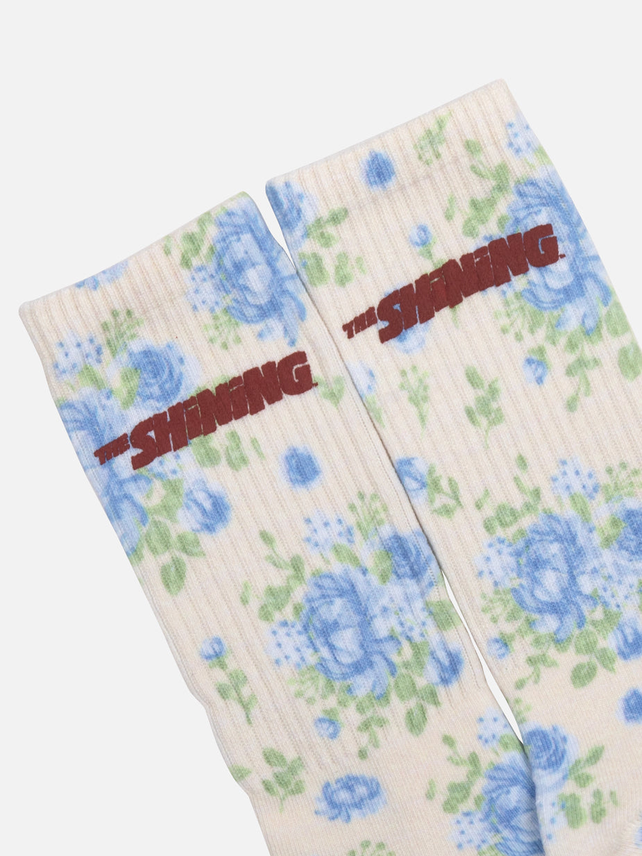 Twin Floral Wallpaper Socks