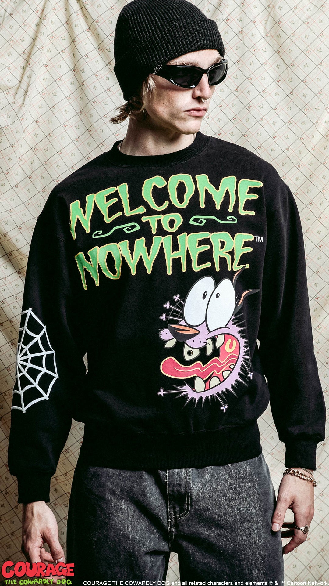 Welcome To Nowhere Crew Neck Sweatshirt