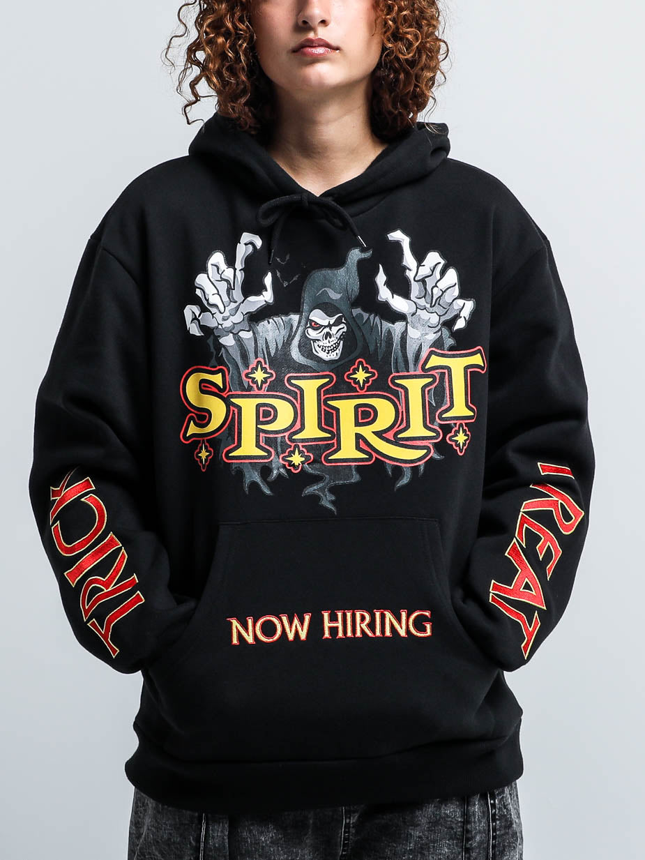 Now Hiring Black Hoodie