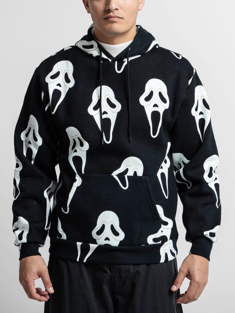 Repeat Mask Hoodie