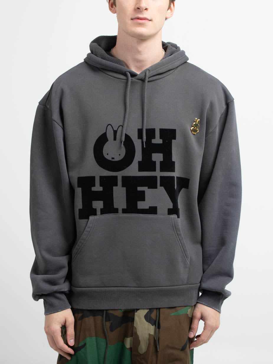 Oh Hey Charcoal Hoodie