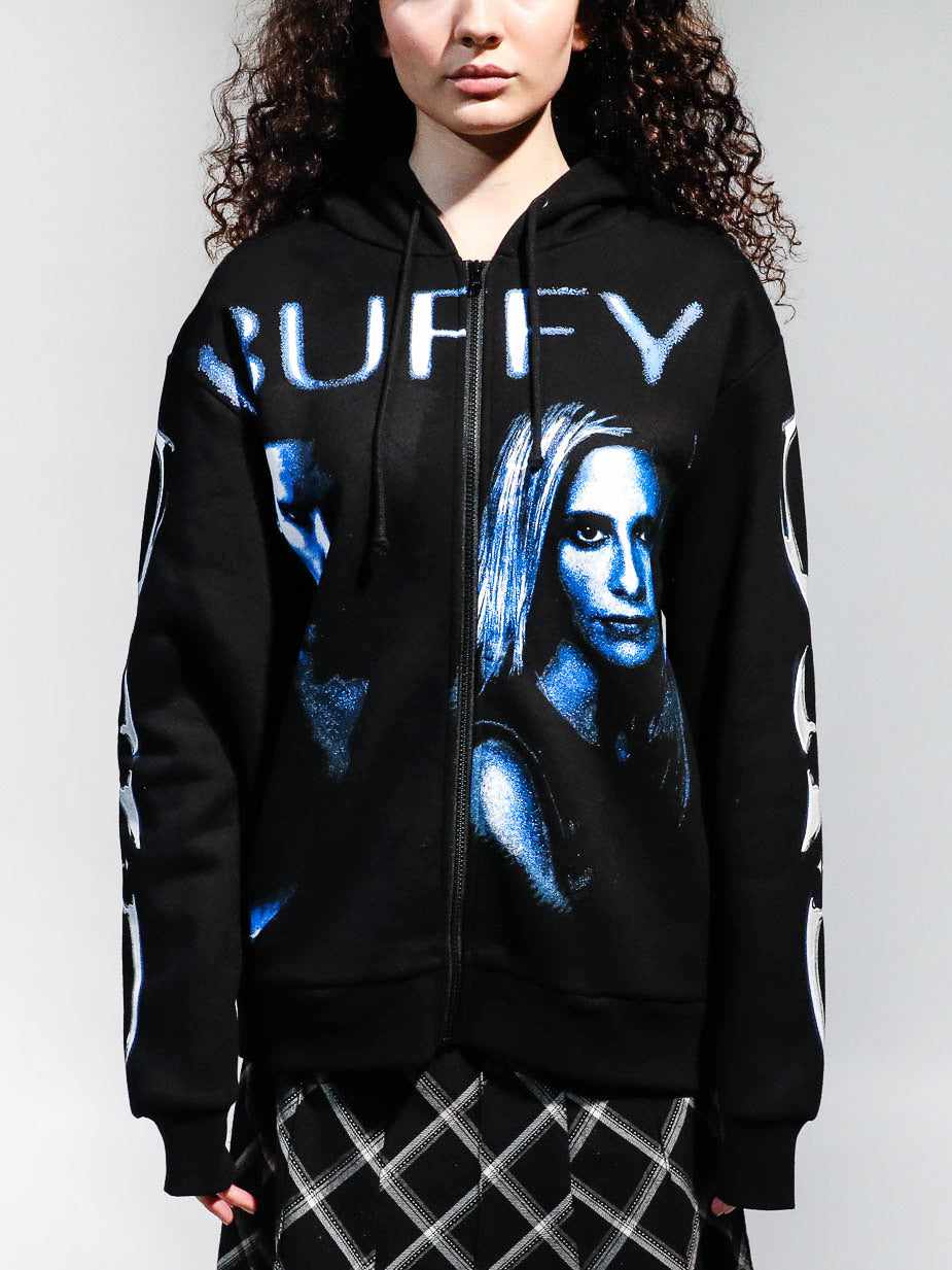 Buffy orders and Angel Lace-Up Hoodie