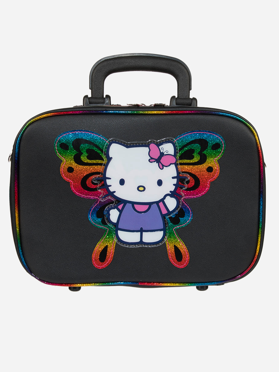 Hello Kitty Butterfly Mini Suitcase Crossbody