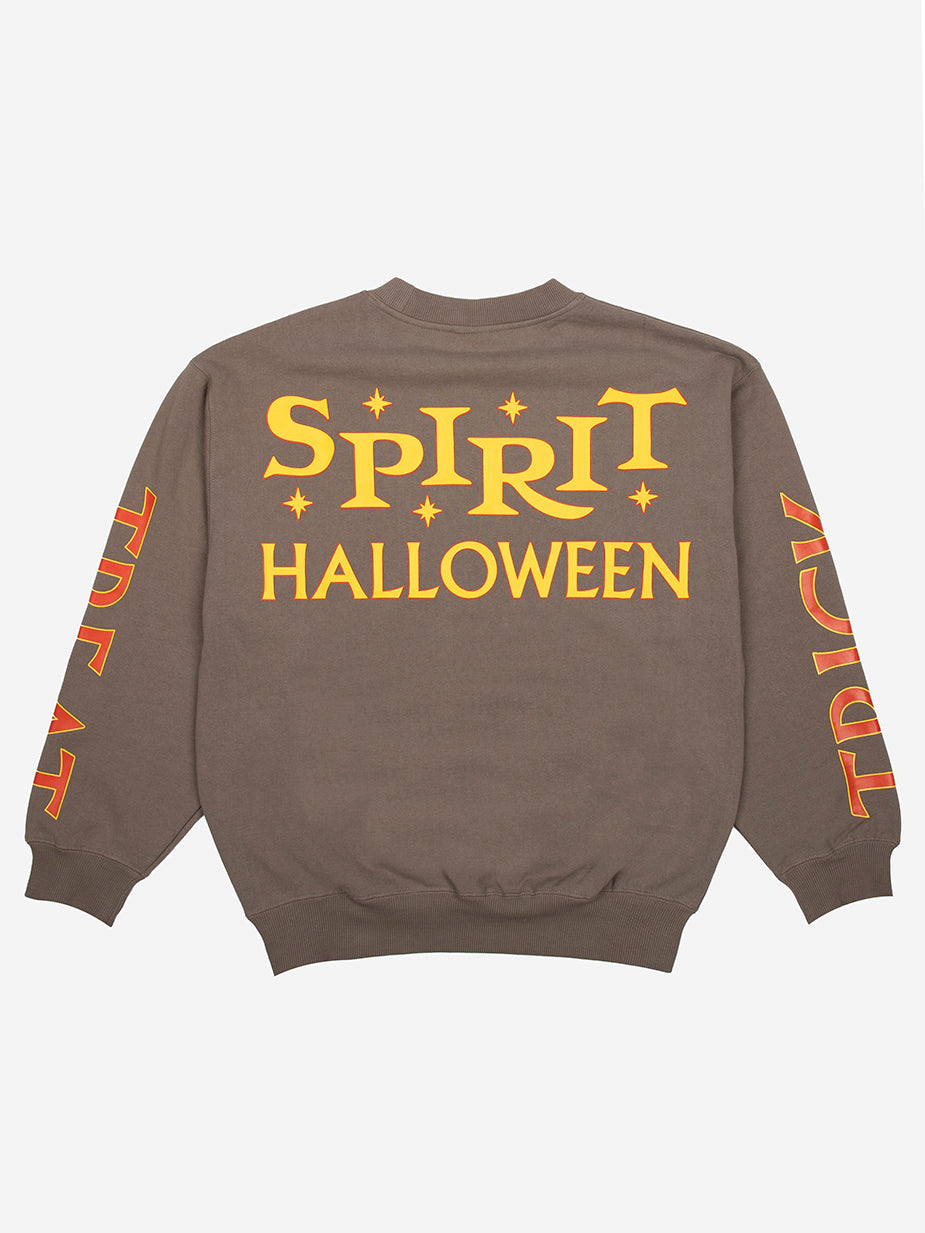 Spirit Halloween Now Hiring Grey Crew Neck Sweatshirt