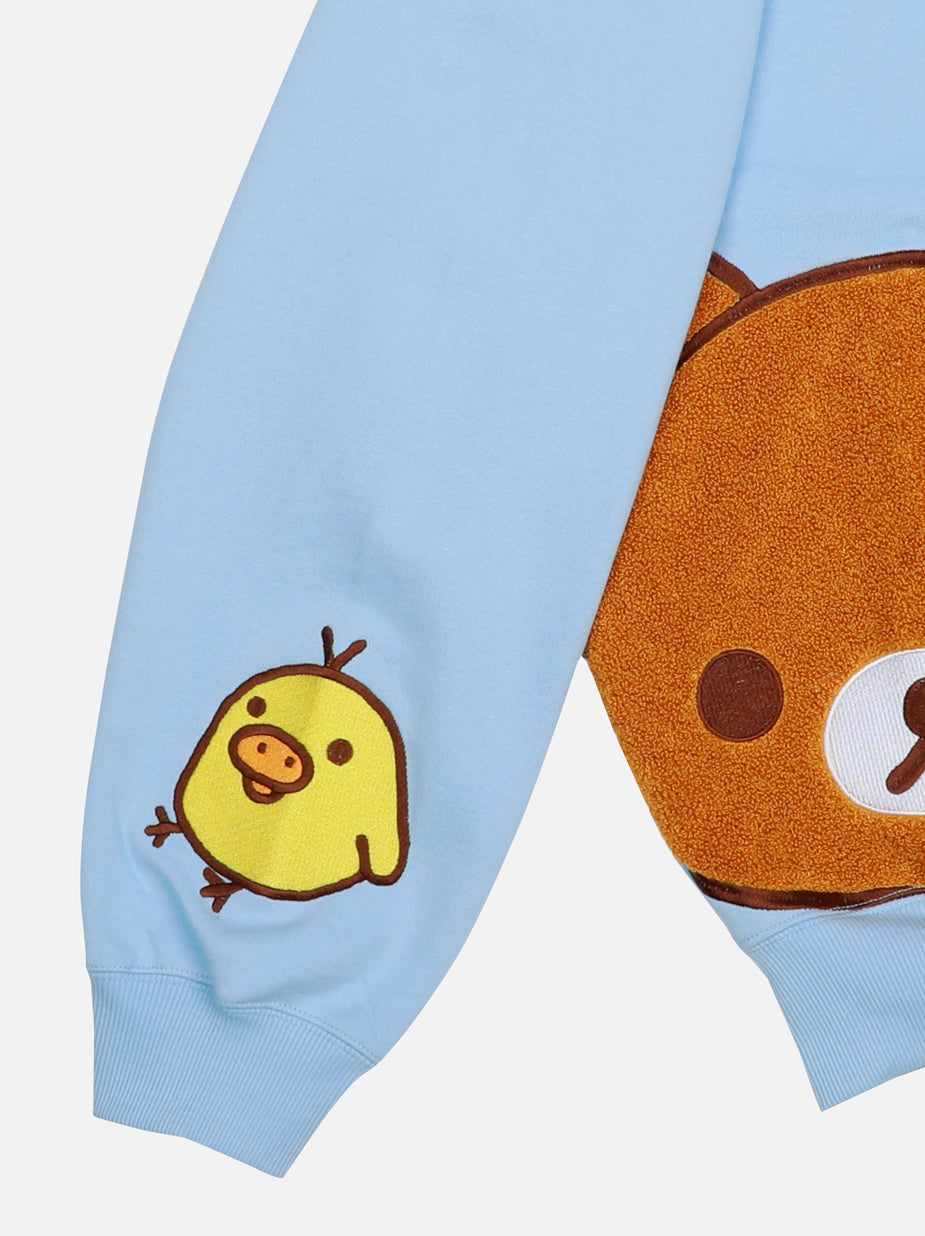 Kiiroitori & Rilakkuma Crew Neck Sweatshirt | Official Apparel