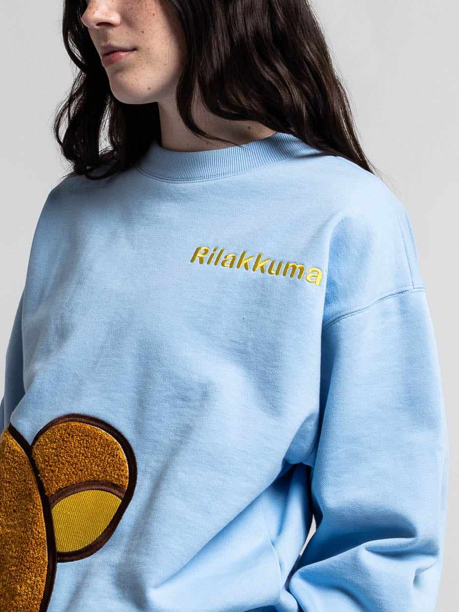 Kiiroitori & Rilakkuma Crew Neck Sweatshirt | Official Apparel