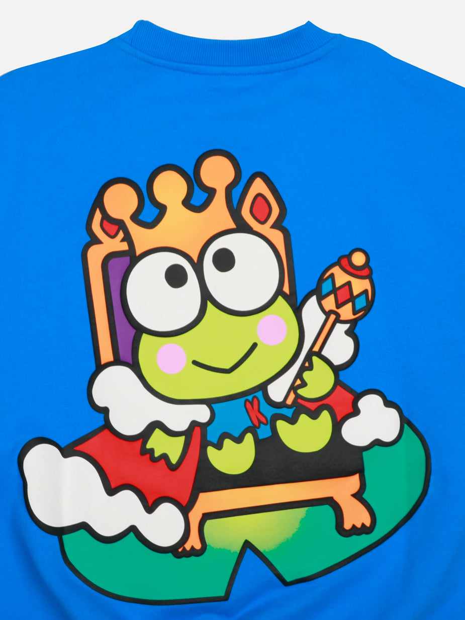 Dumbgood keroppi deals puffy paint sweatshirt