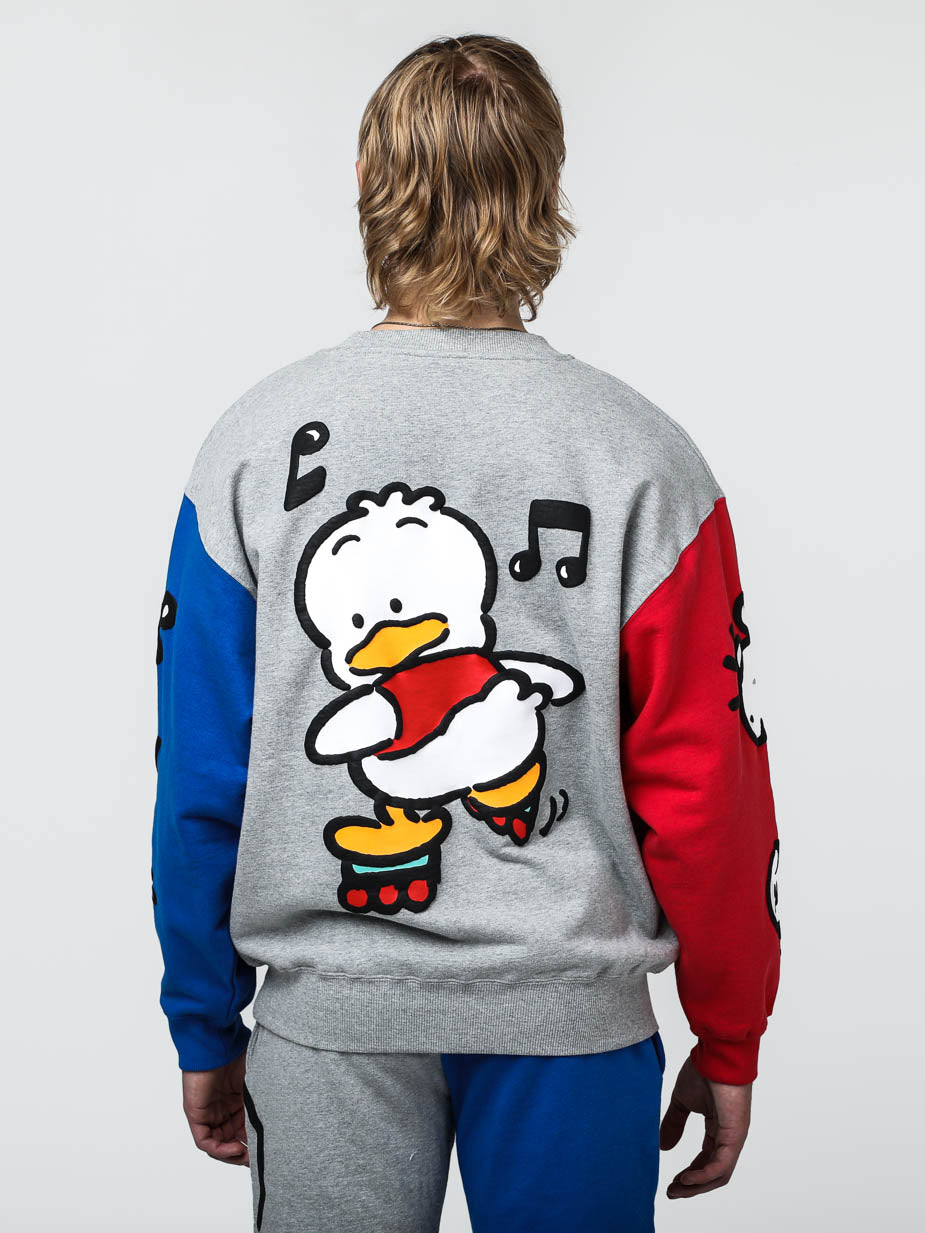 Pekkle Puff Print Crew Neck Sweatshirt