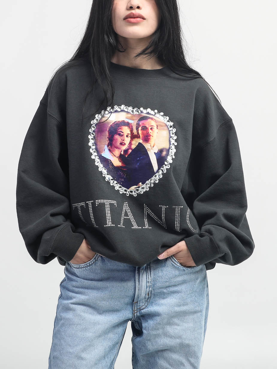 Heart Of Ocean Charcoal Sweatshirt