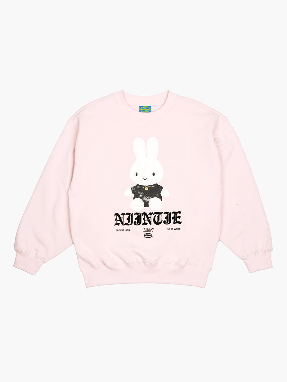 Miffy Pink Crew Neck Sweatshirt