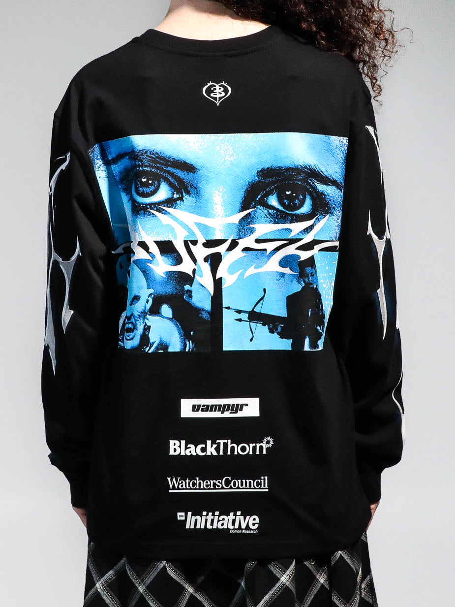 Buffy Moto Black Long Sleeve