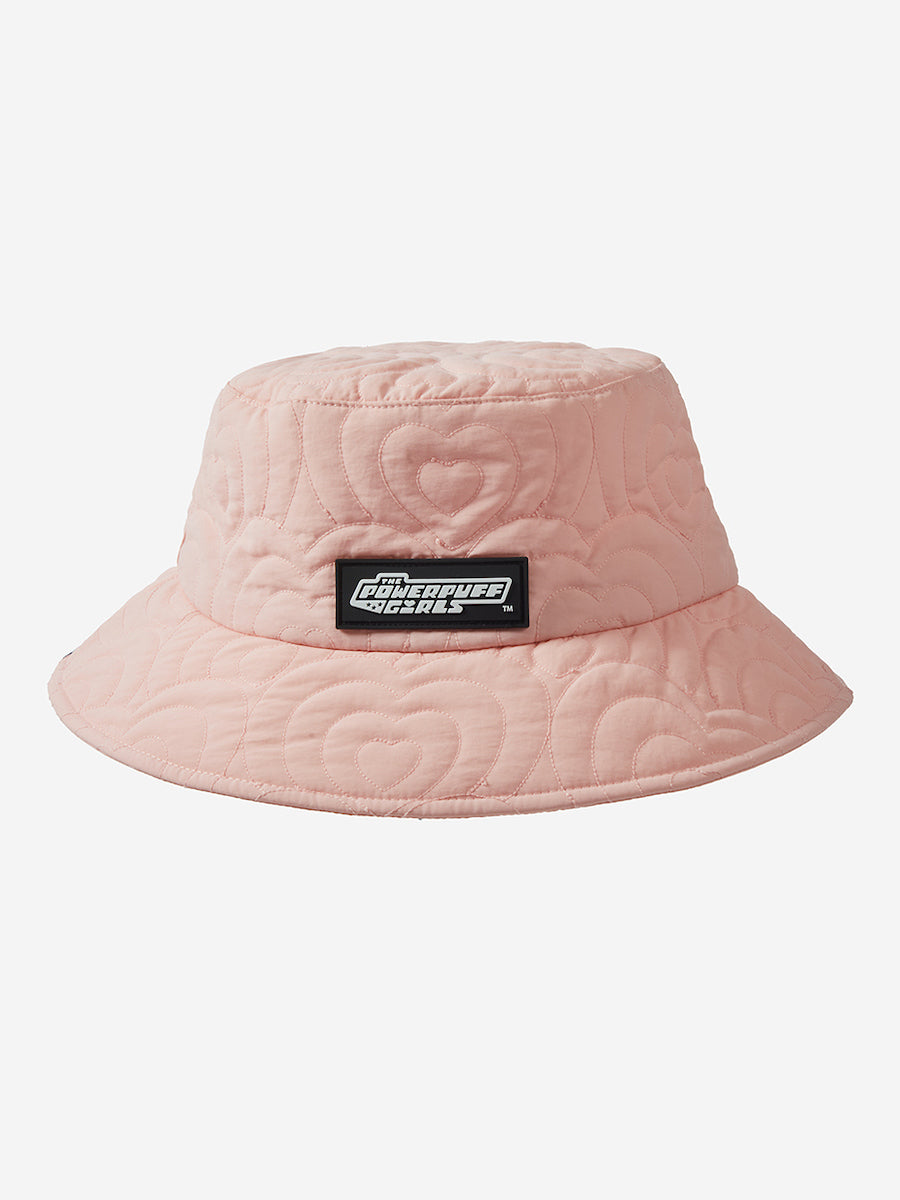 Hearts Pink Bucket Hat