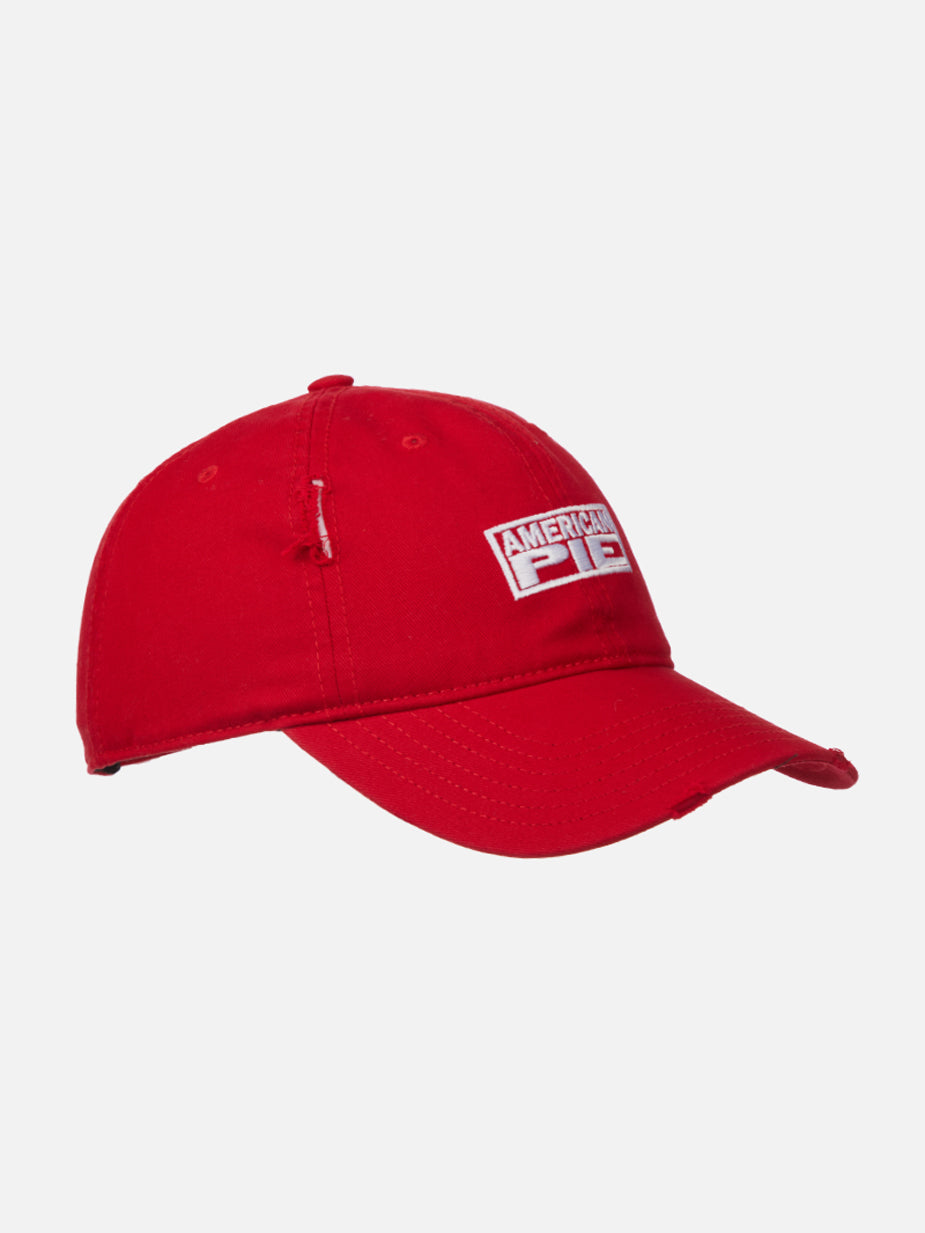 Logo Distressed Snapback Hat