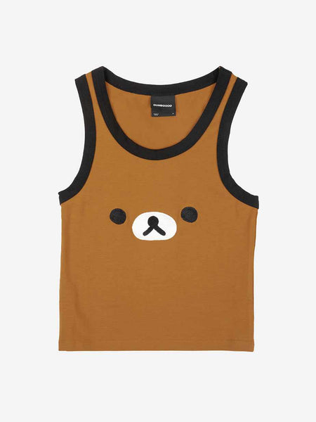 Rilakkuma Face Tank | Official Apparel & Accessories | Dumbgood