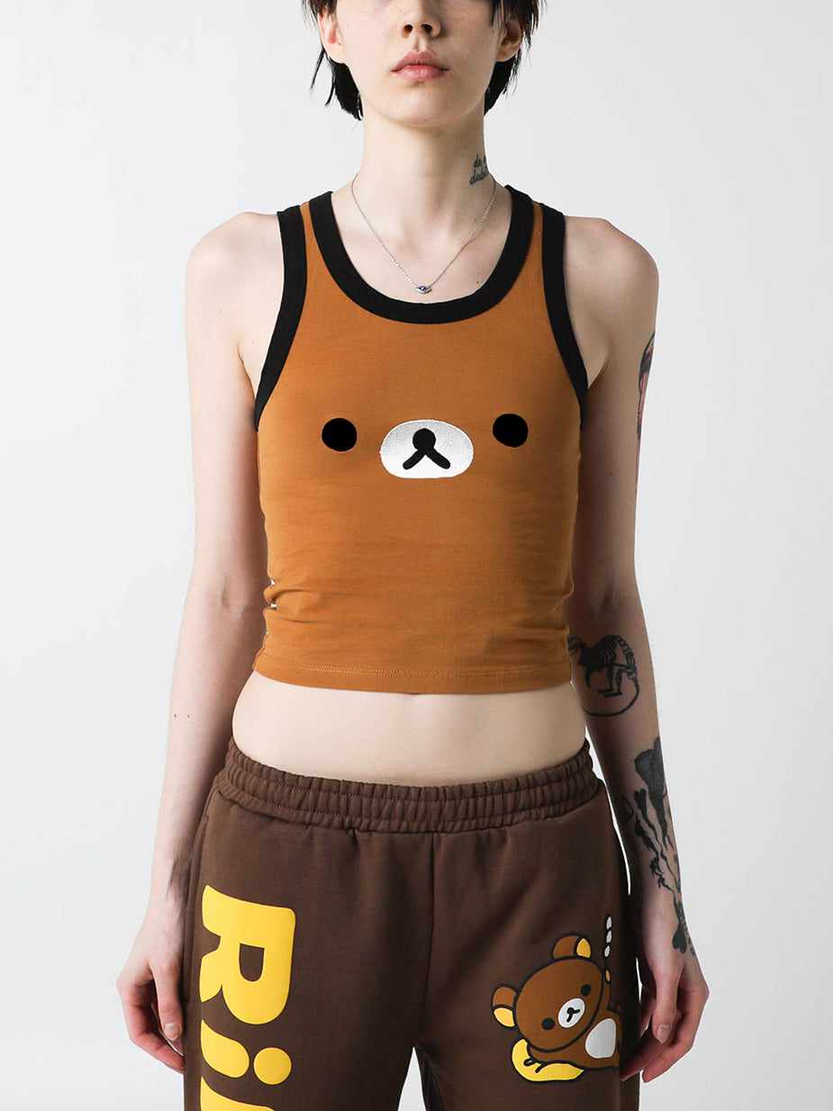 Rilakkuma Face Tank | Official Apparel & Accessories | Dumbgood