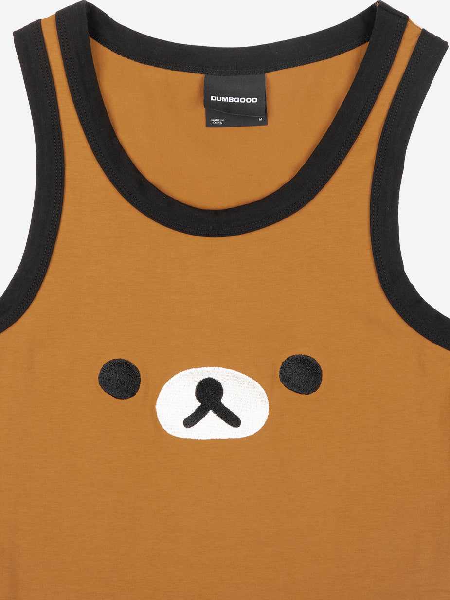 Rilakkuma Face Tank | Official Apparel & Accessories | Dumbgood