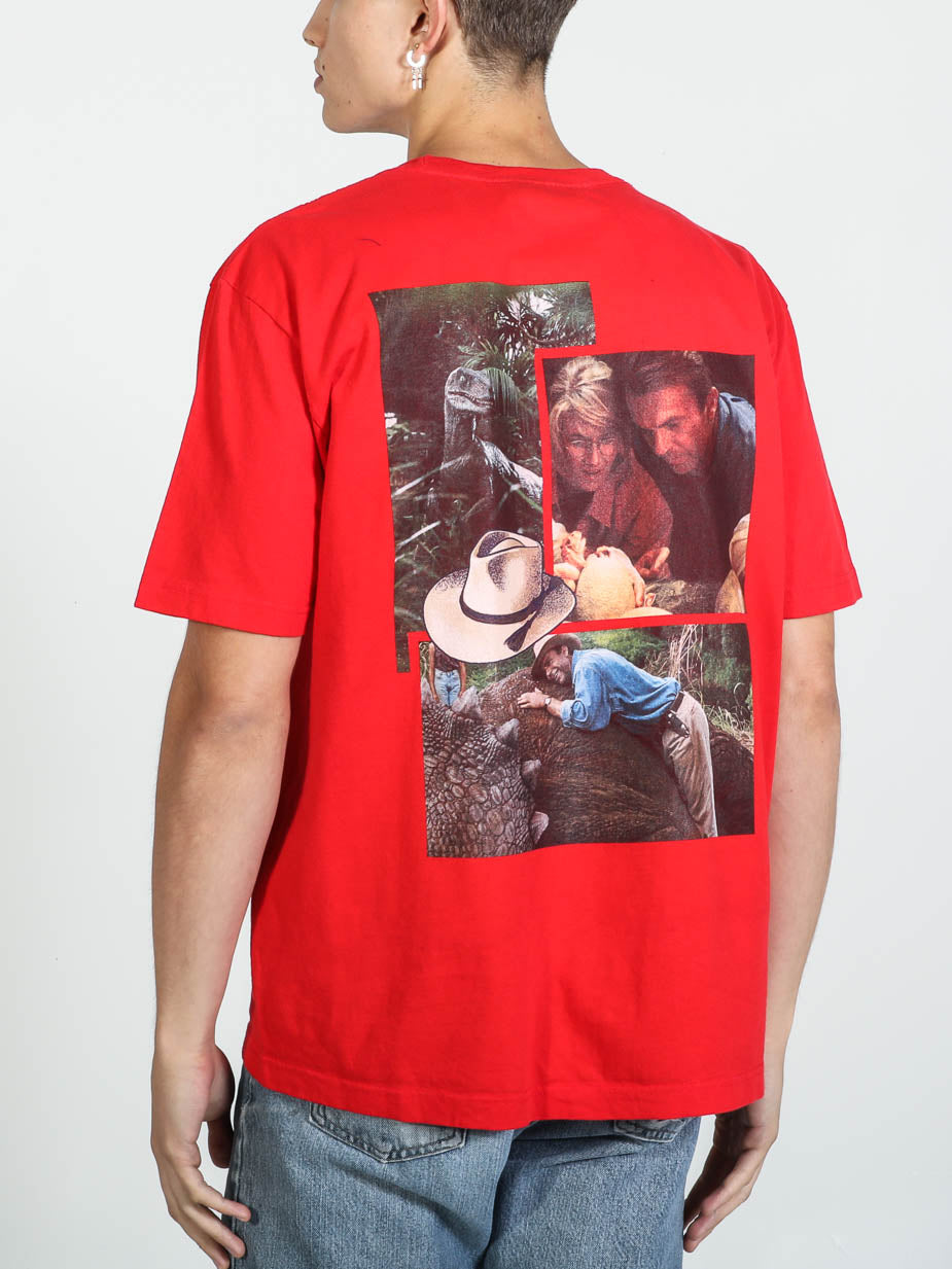 Dr. Grant Collage Red Tee
