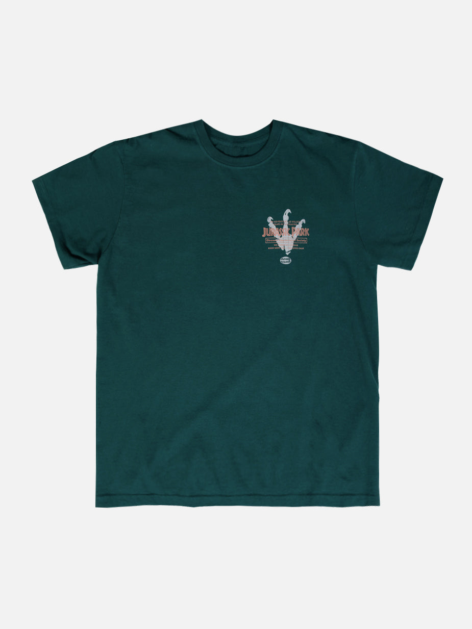 Triceratops Teal Tee