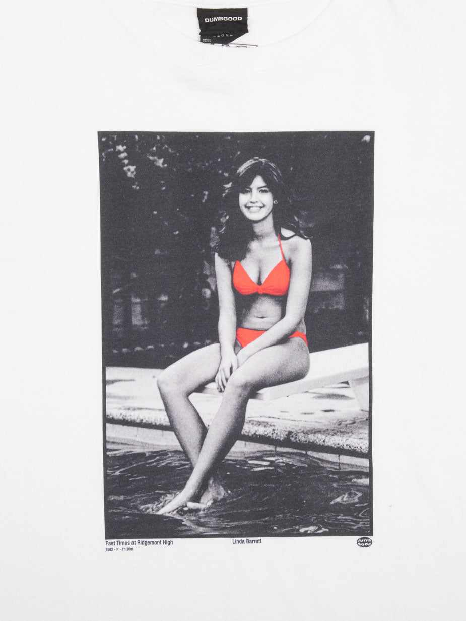 Fast Times At Ridgemont High Linda Barrett Red Bikini White Tee | Official  Apparel & Accessories | Dumbgood™ – DUMBGOOD