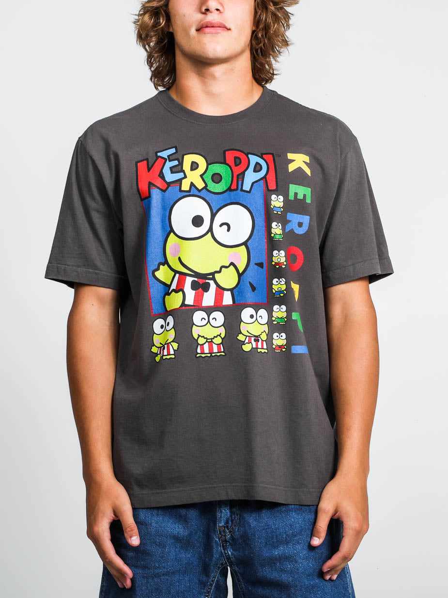 Keroppi Collage Pepper Tee