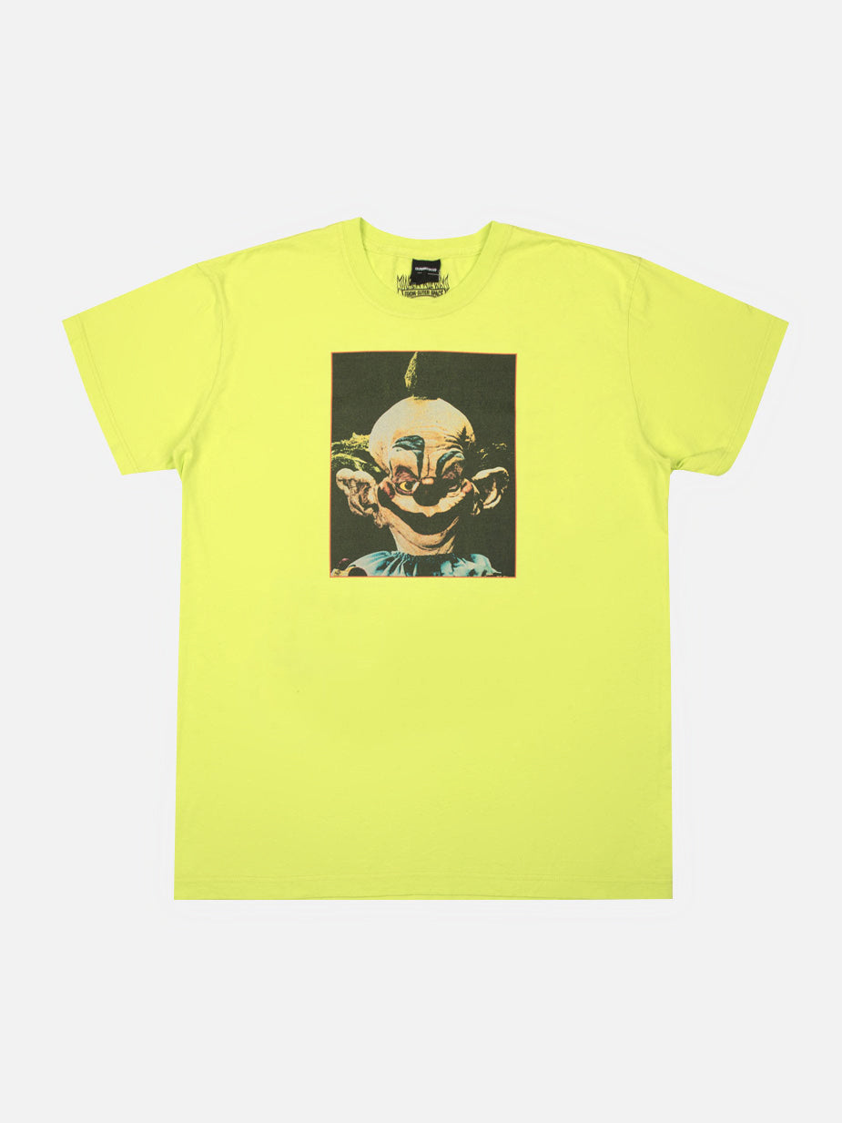 Shorty & Trapper Cotton Candy Raygun Lime Tee