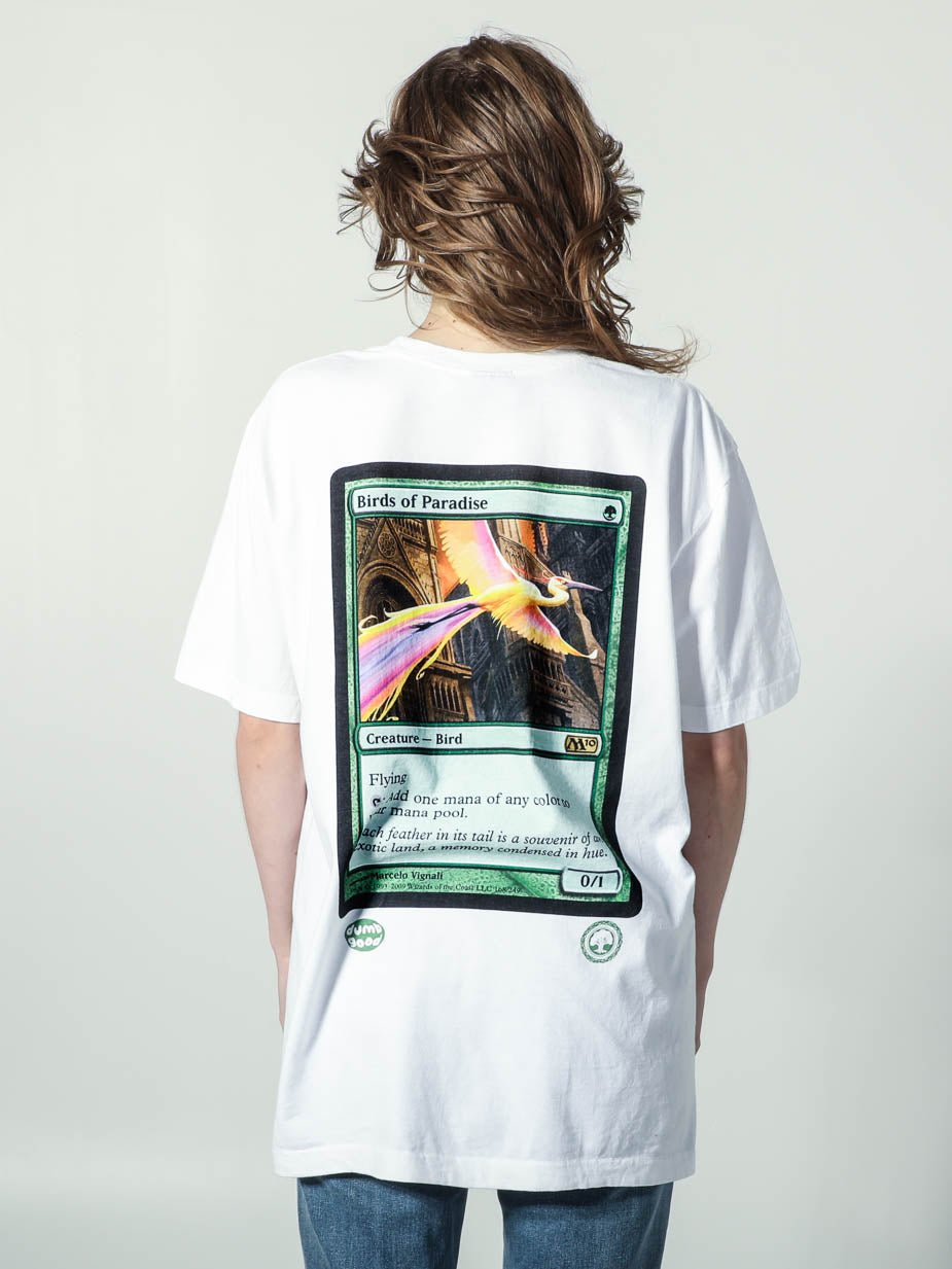 Birds Of Paradise White Tee