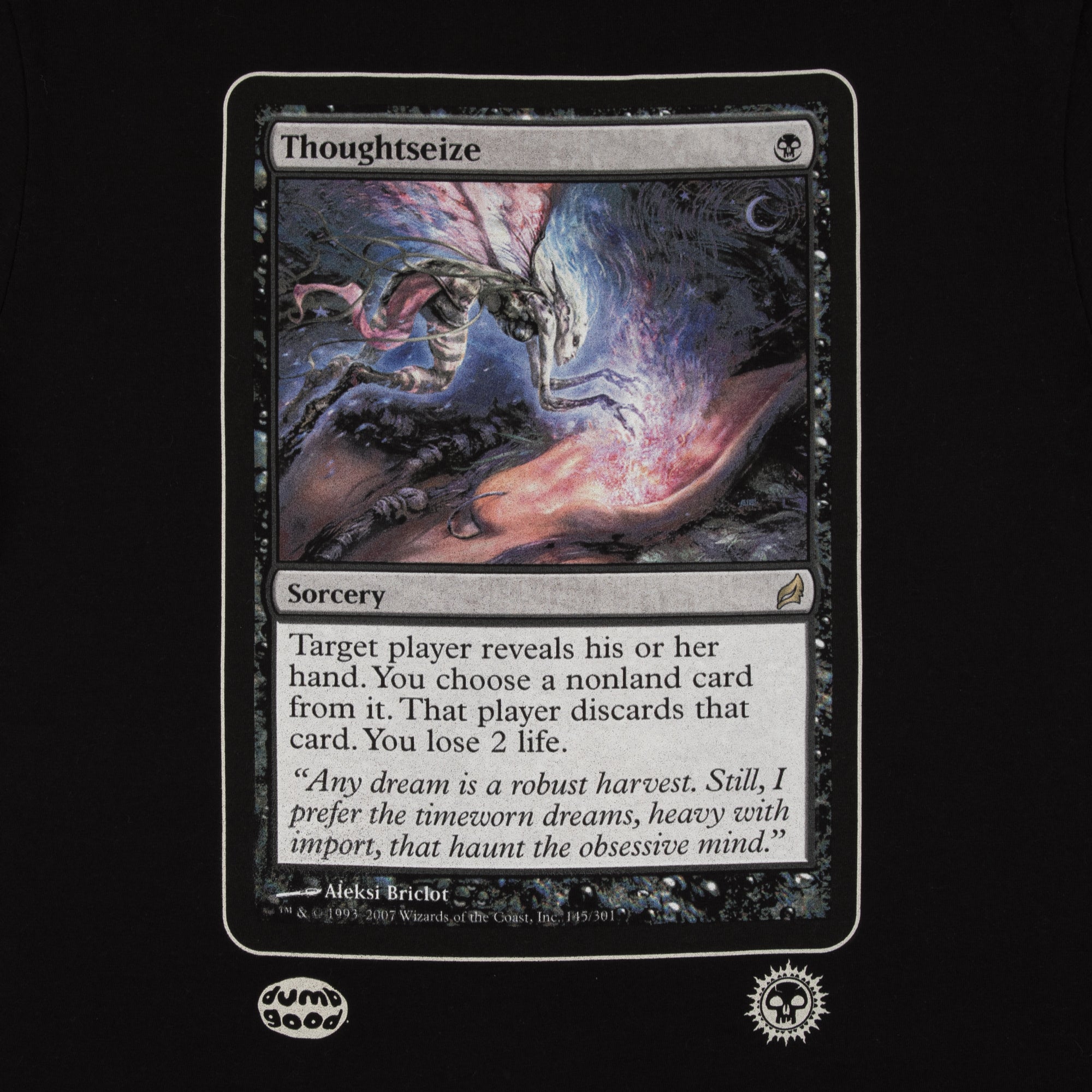 Thoughtseize Black Tee