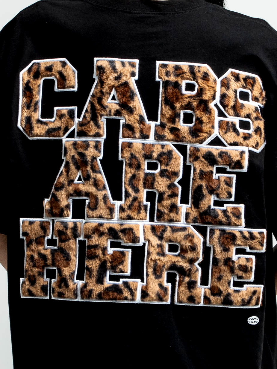 Leopard Cabs Are Here Black Tee