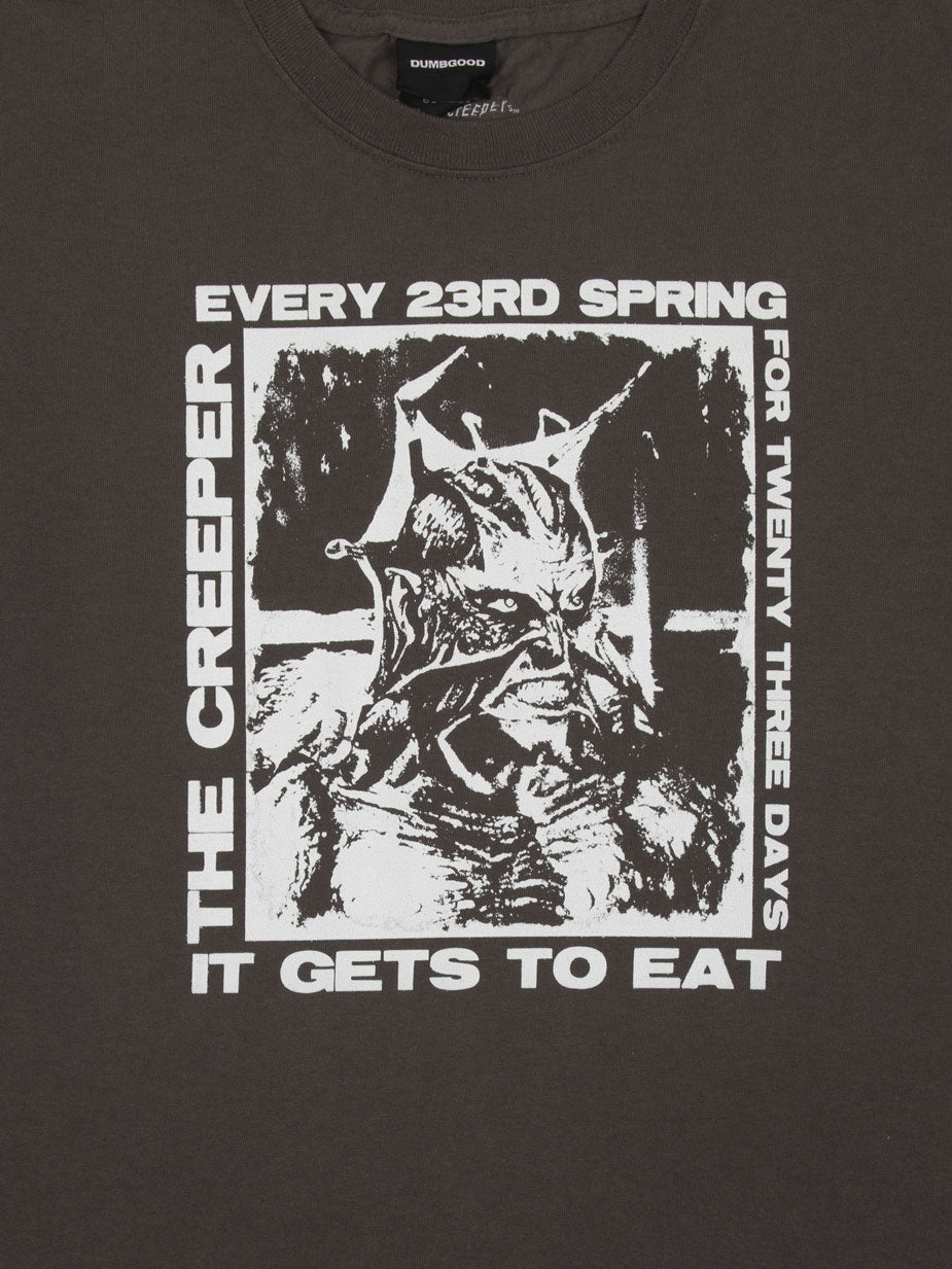 The Creeper Gets To Eat Black Tee