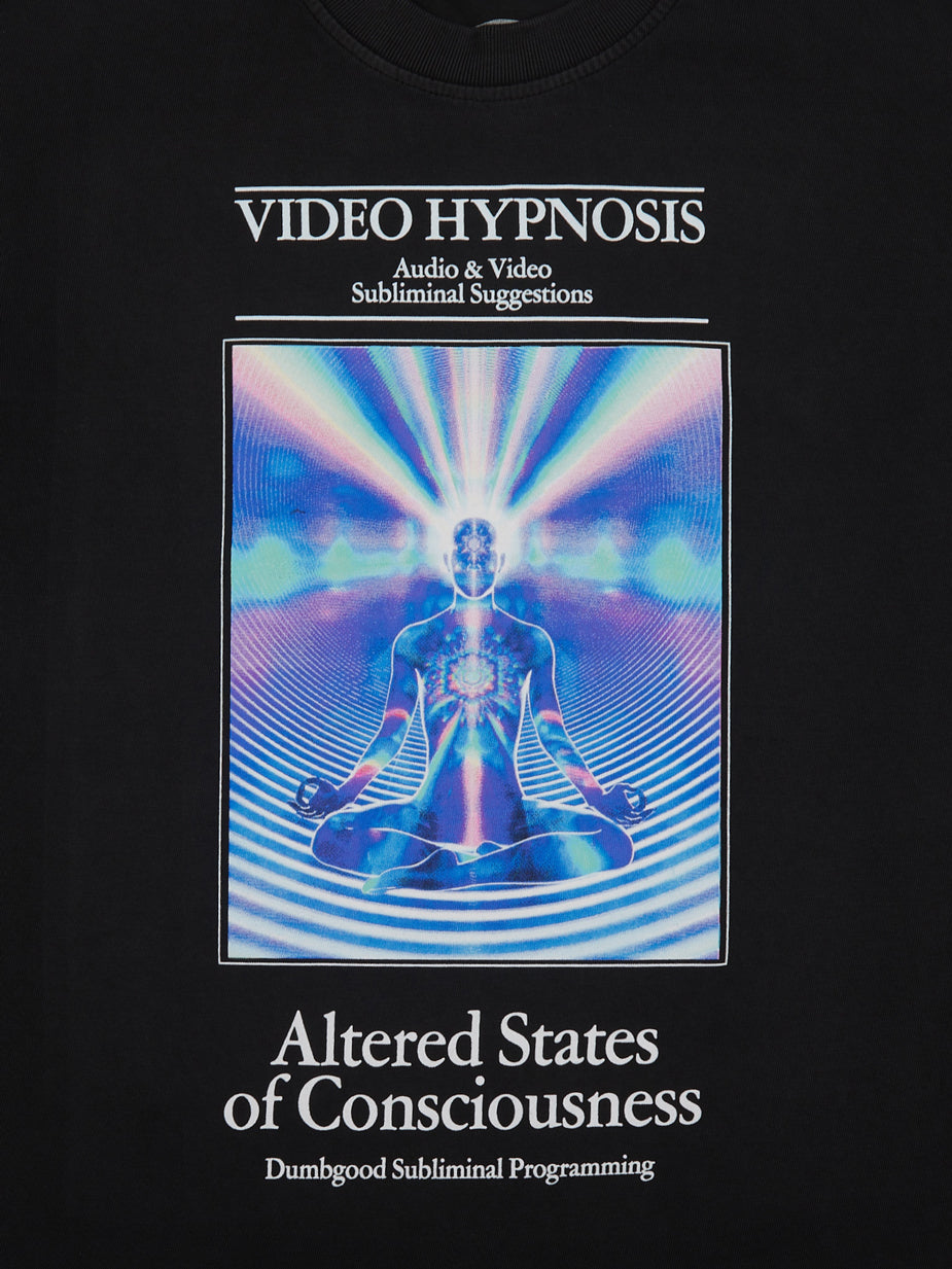 Video Hypnosis Black Tee