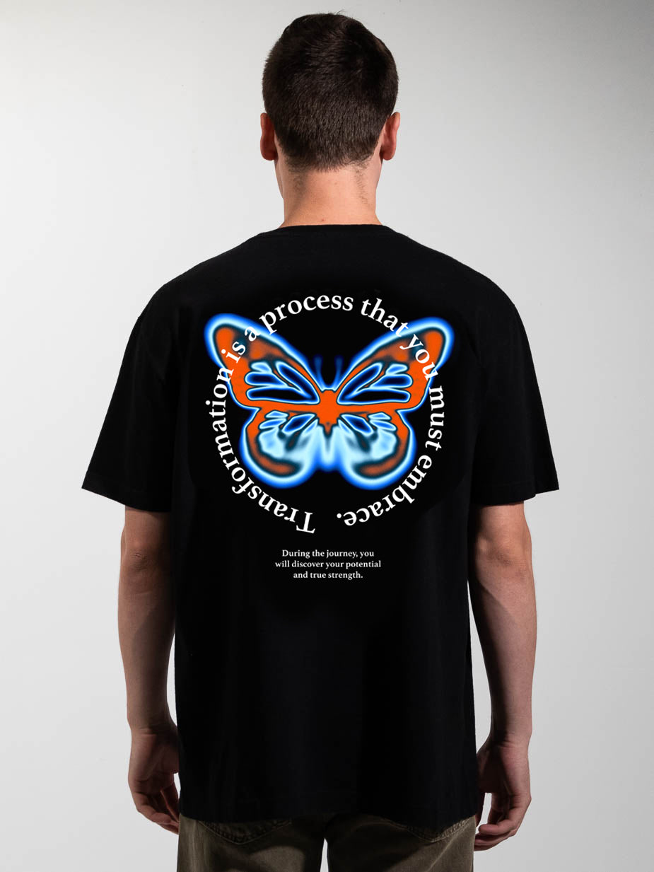 Metamorphosis Black Tee