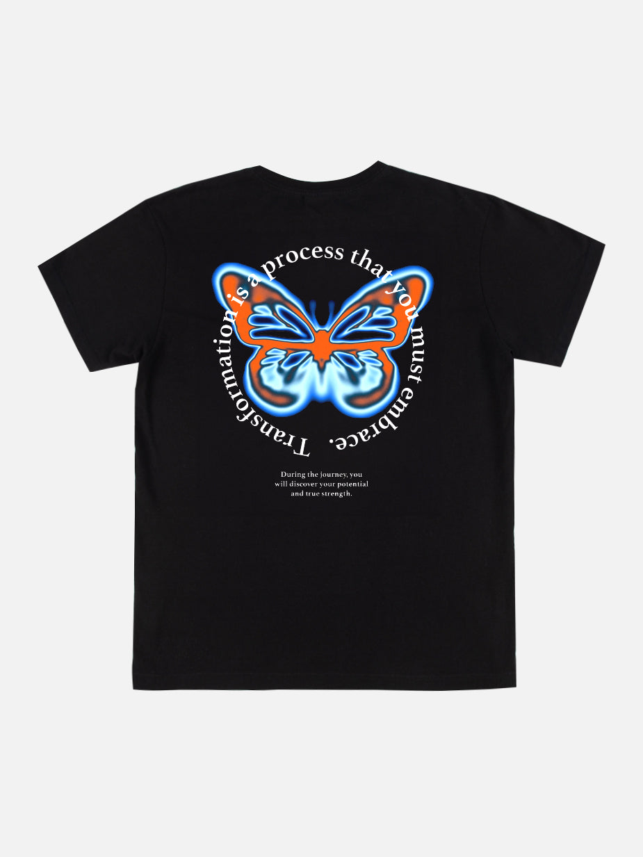 Metamorphosis Black Tee