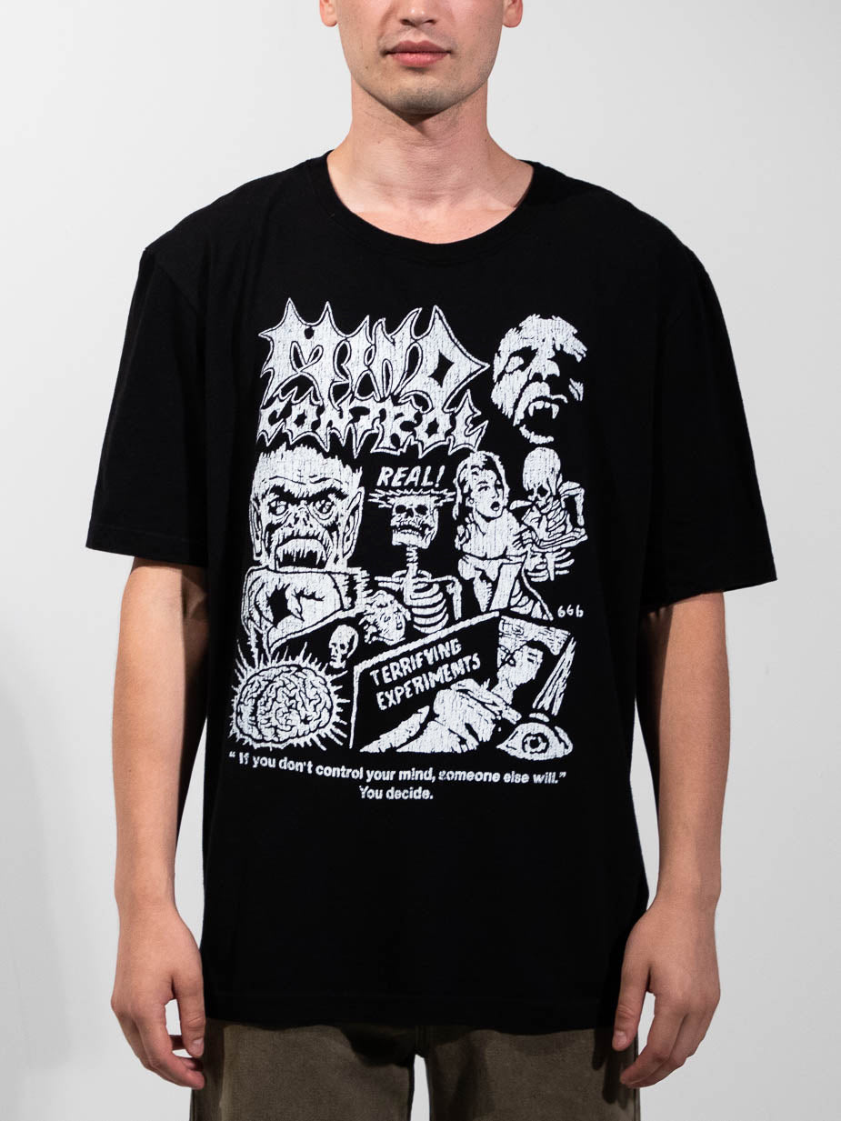 Mind Control Black Tee