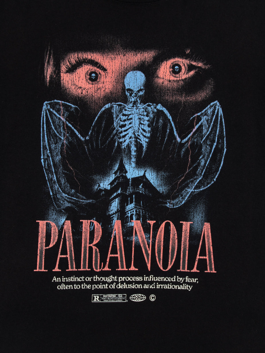 Paranoia Black Tee