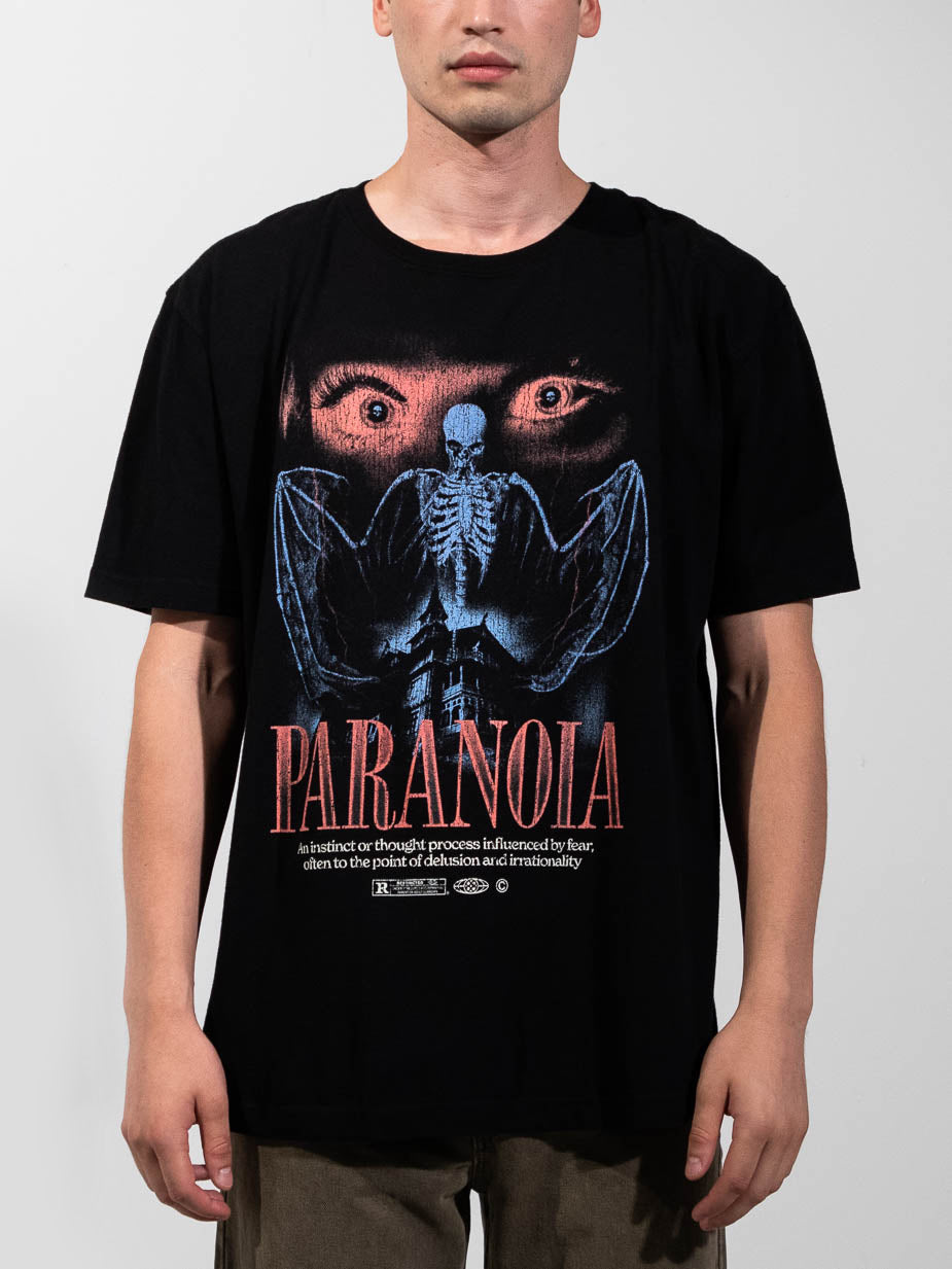 Paranoia Black Tee