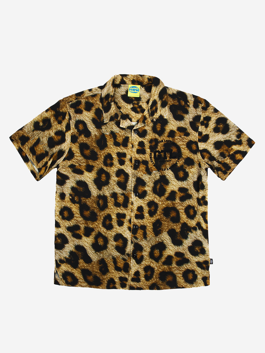 GTL Leopard Button-Down Shirt
