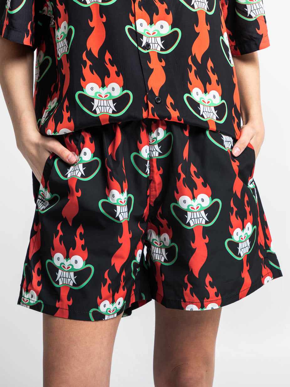 Samurai Jack Repeat Aku Shorts – DUMBGOOD