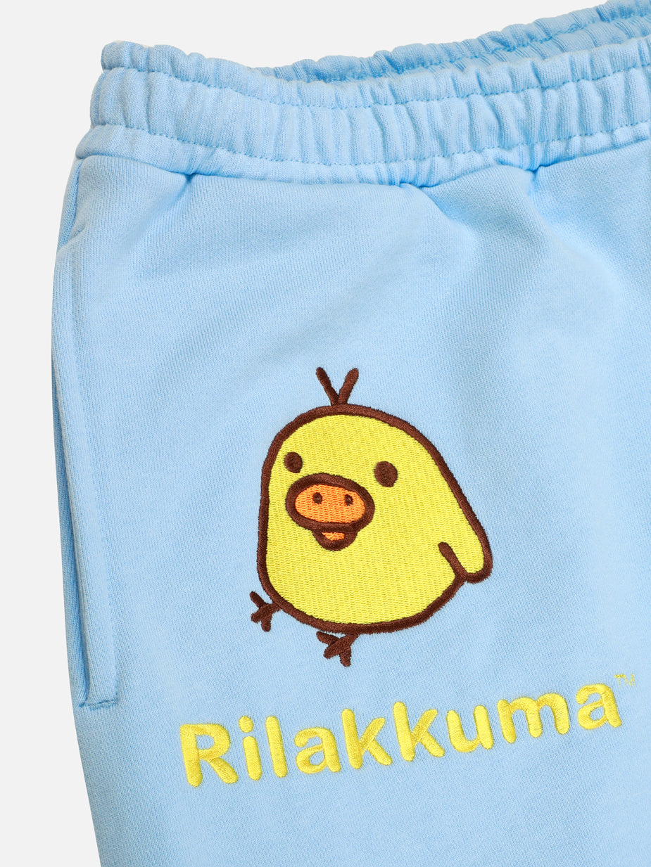 Kiiroitori and Rilakkuma Sky Sweatpants