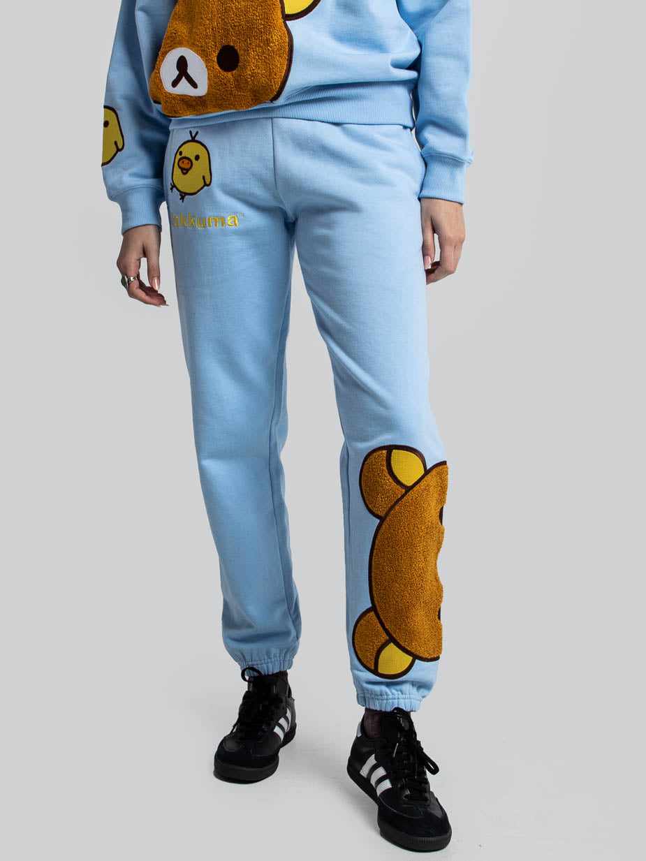 パンツ outi.rilakkuma Kiiroitori and Rilakkuma Sky Sweatpants | Official Apparel