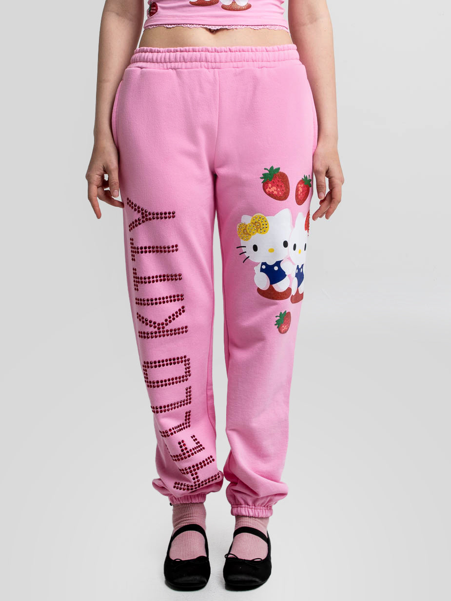 Hello Kitty 50th Anniversary Pink Sweatpants