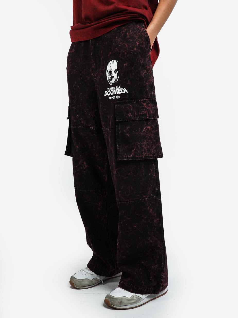Friday The 13th Jason You're All Doomed Cargo Pants | Official