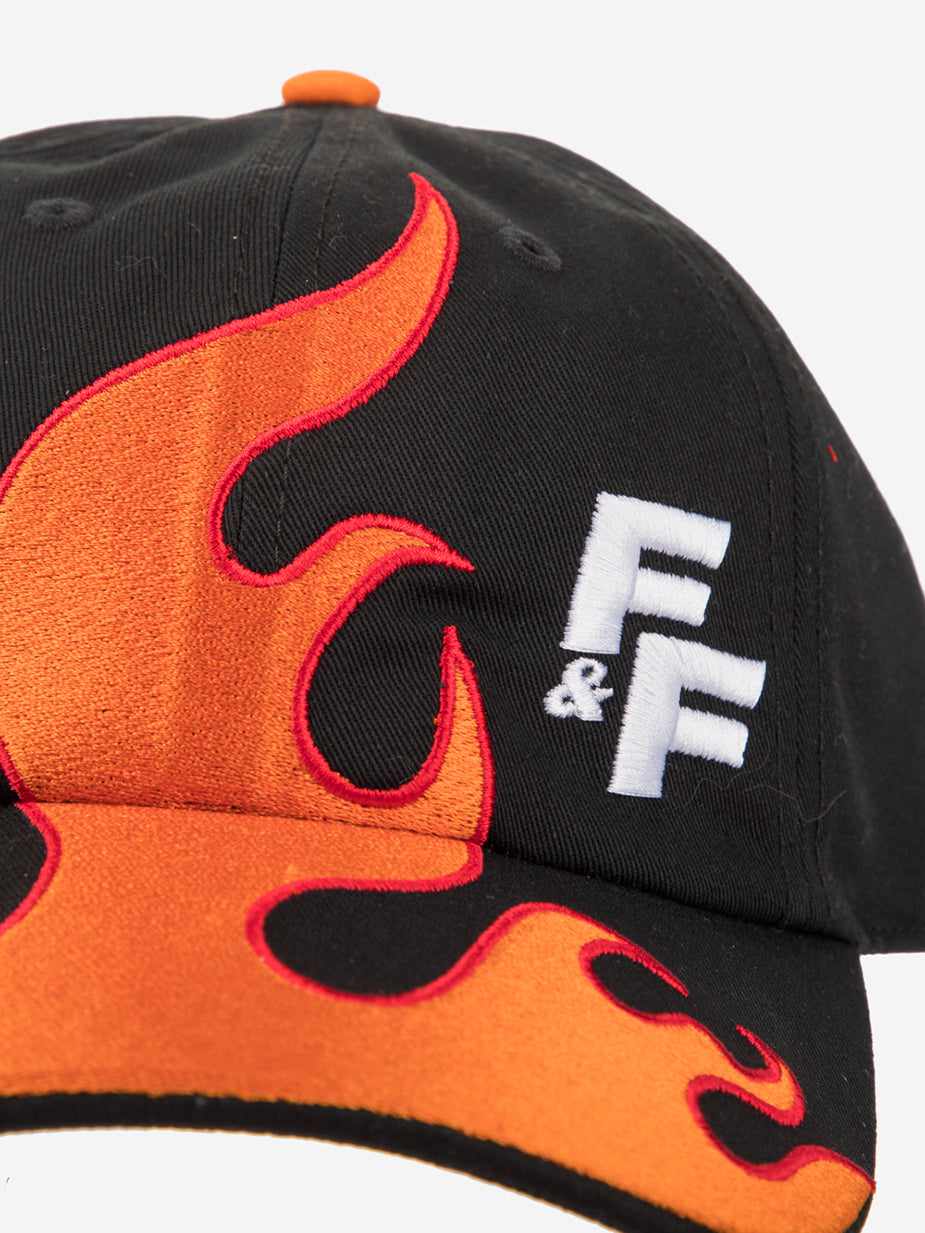 Flame Embroidered Hat