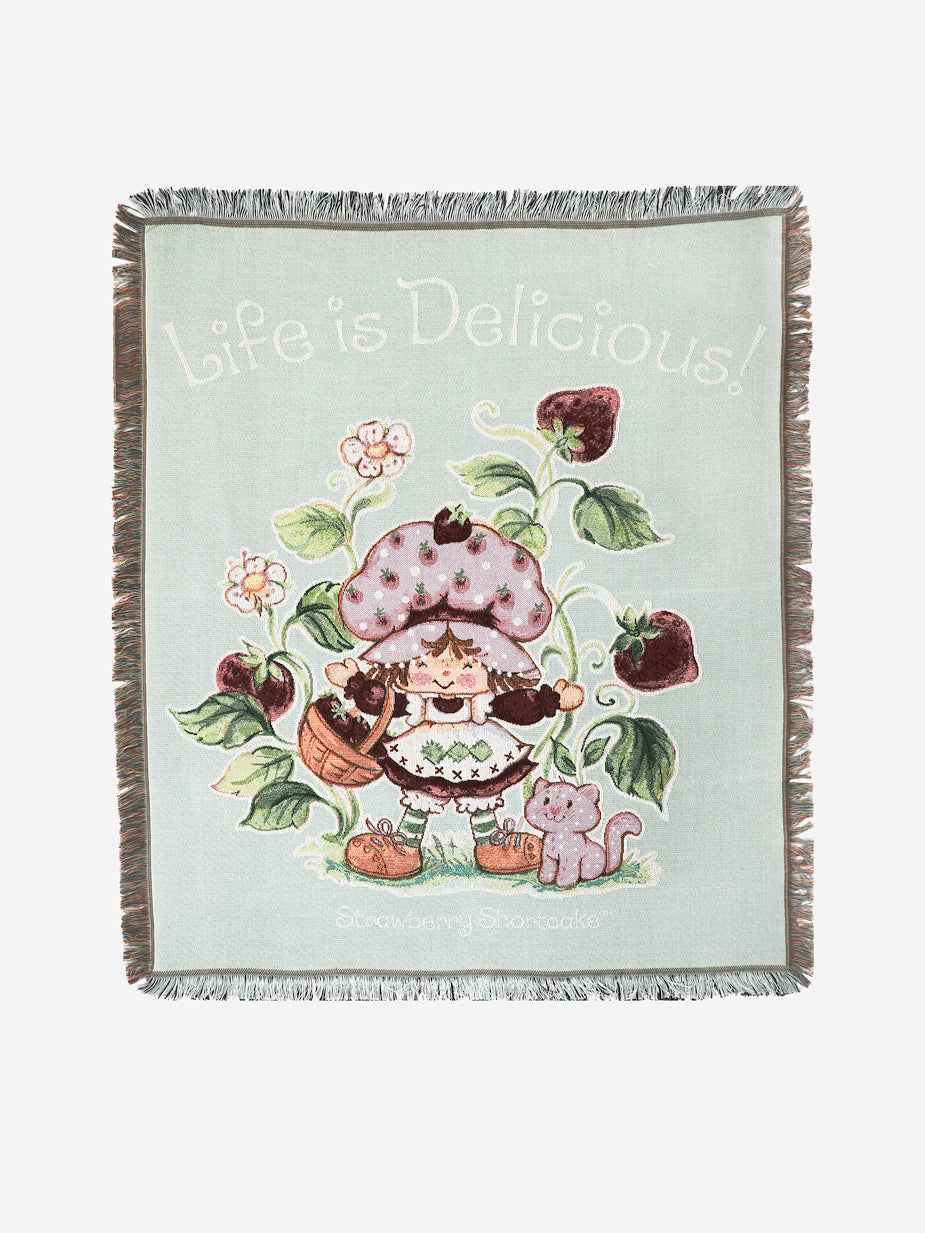 Strawberry Shortcake Tapestry Blanket